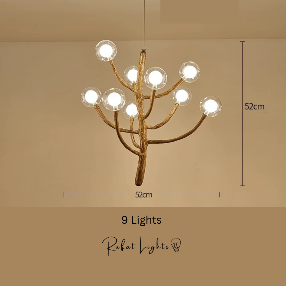 Japanese Tree Branch Chandelier