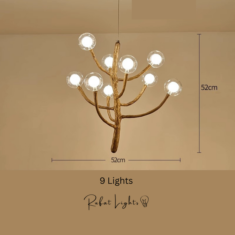 Japanese Tree Branch Chandelier