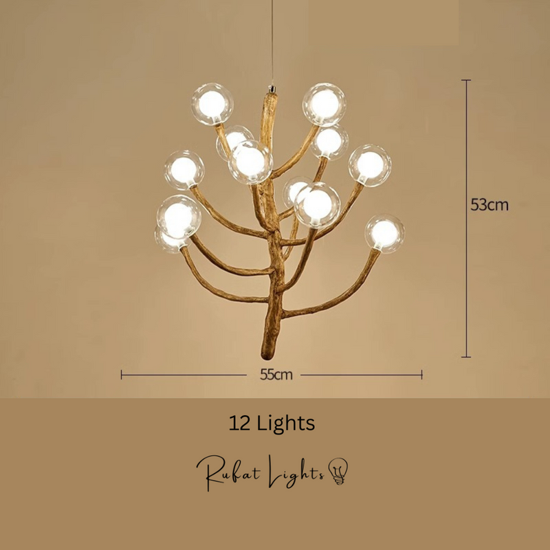Japanese Tree Branch Chandelier