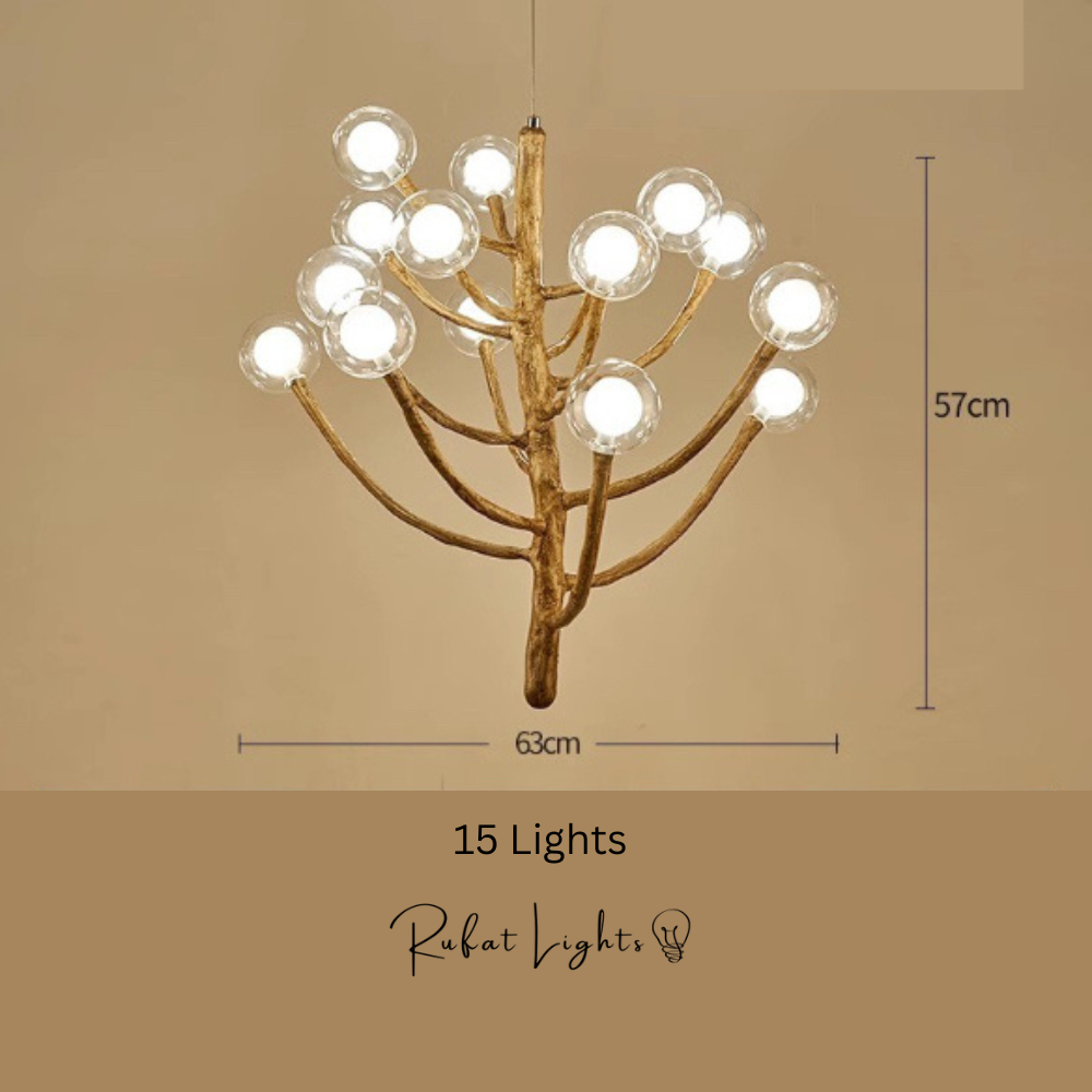 Japanese Tree Branch Chandelier