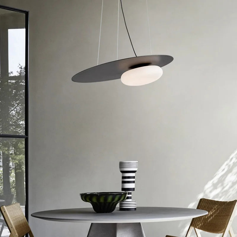 Circular Disk LED Pendant Light