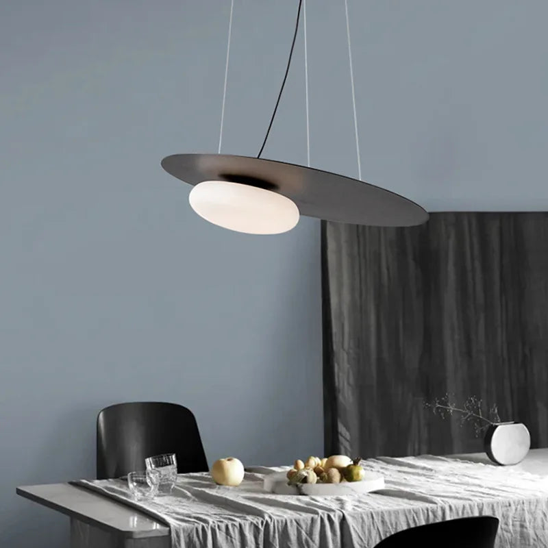 Circular Disk LED Pendant Light