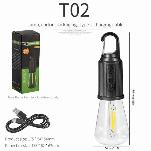 Waterproof  Rechargeable LED Camping Light