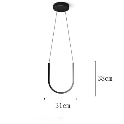 Minimalist Luxury U Shape Chandeliers