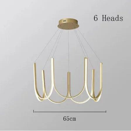 Minimalist Luxury U Shape Chandeliers