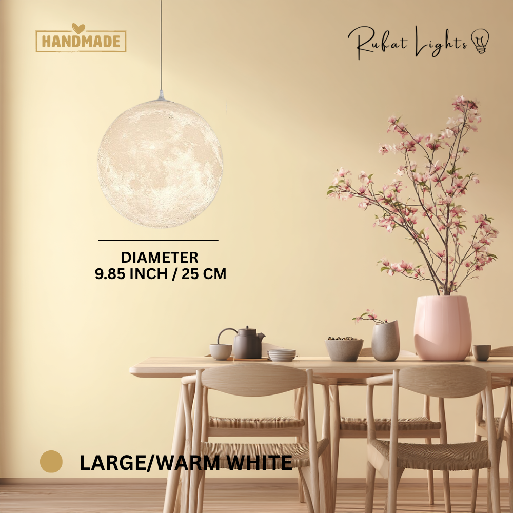 Nordic 3D Printing Moon Lamp