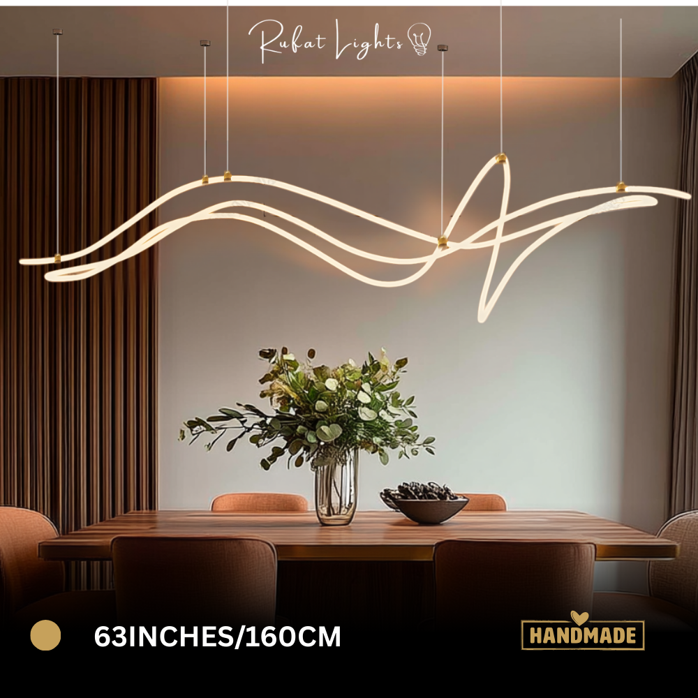 Line Art Geometry Chandelier