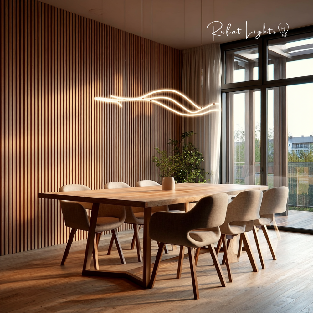 Line Art Geometry Chandelier