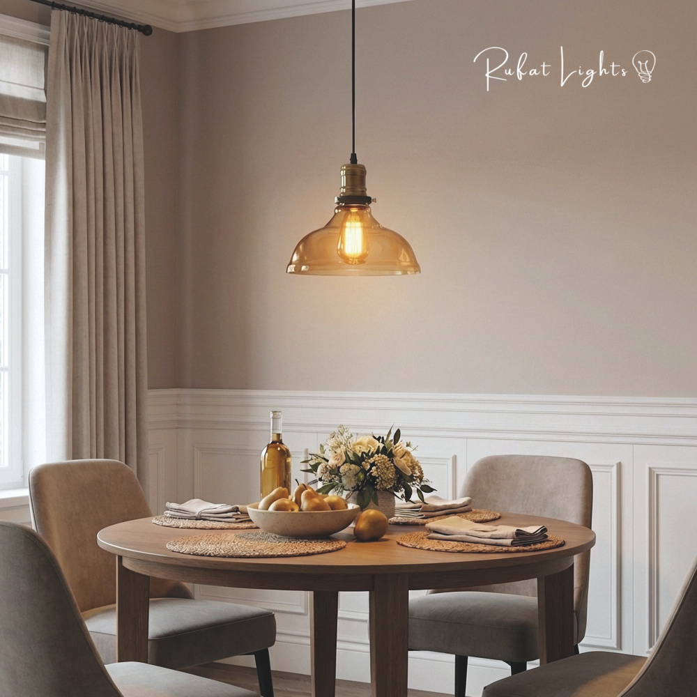 Loft Luminaire Clear Glass Pendant Lights