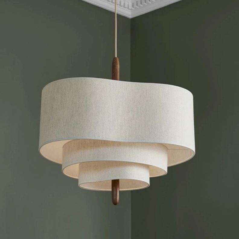 Lustre Cloth Ceiling Lamp