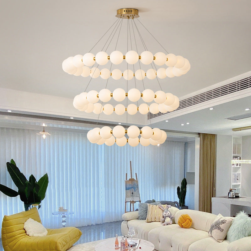 Luxury cream style chandelier