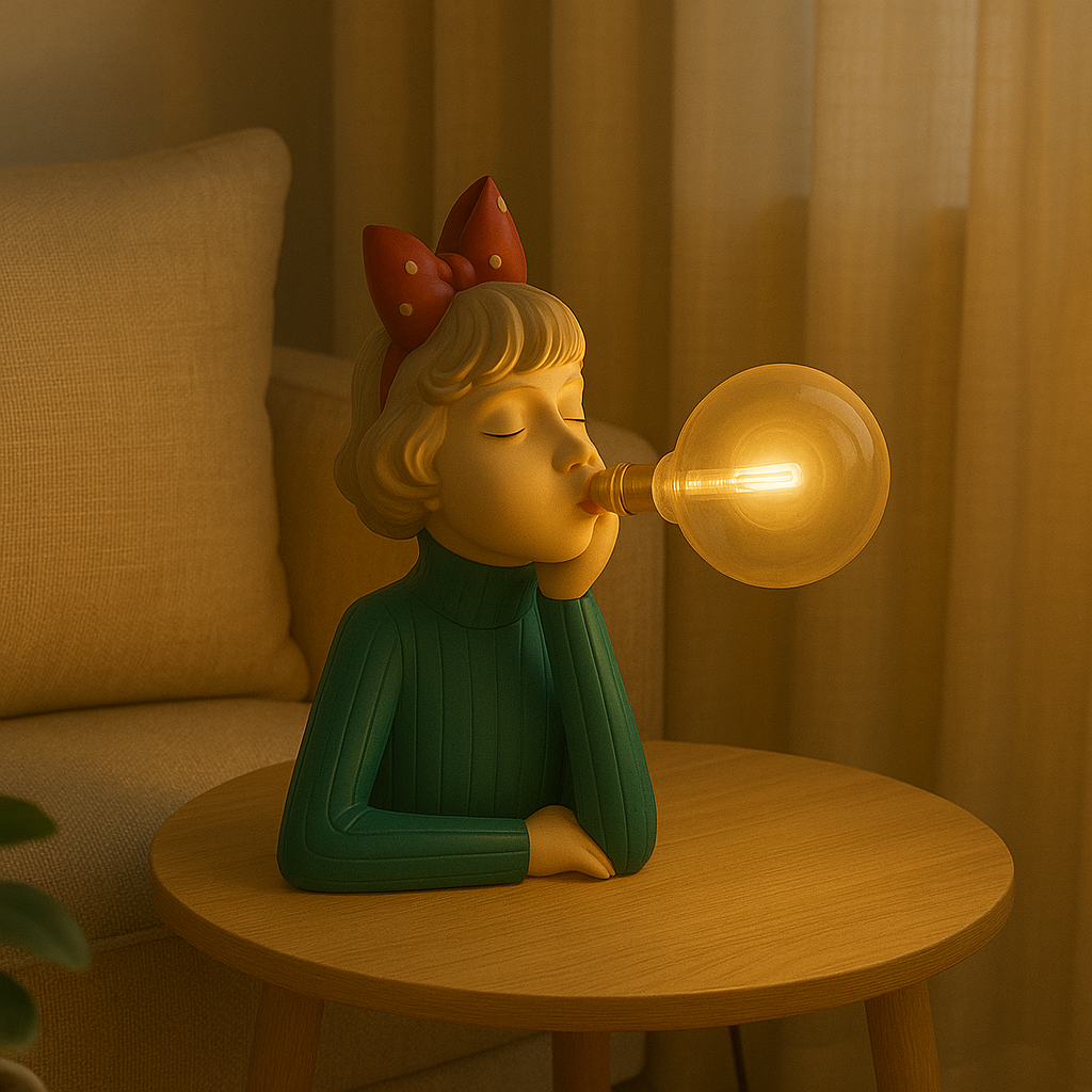 Ambient Fairy Girl Figurines Table Light