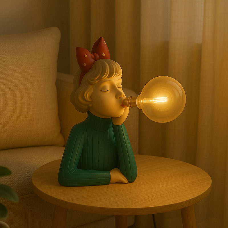 Ambient Fairy Girl Figurines Table Light
