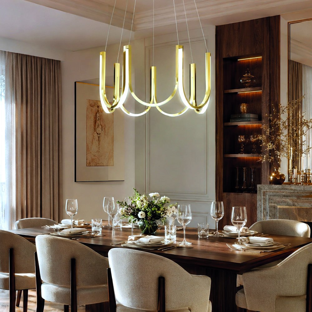 Minimalist Luxury U Shape Chandeliers