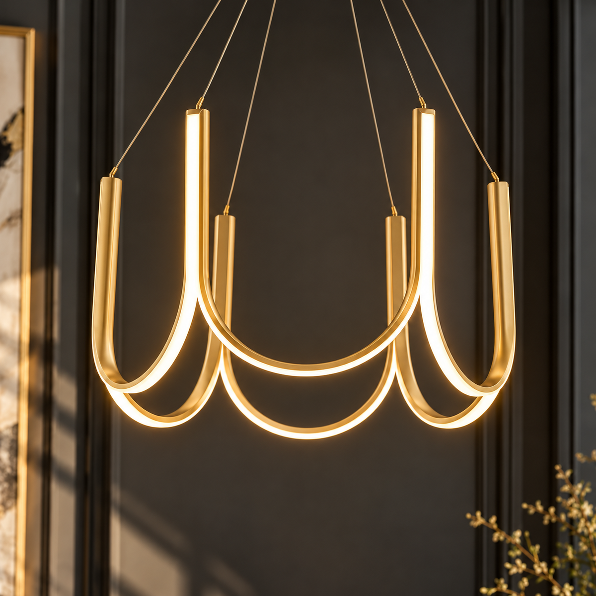Minimalist Luxury U Shape Chandeliers