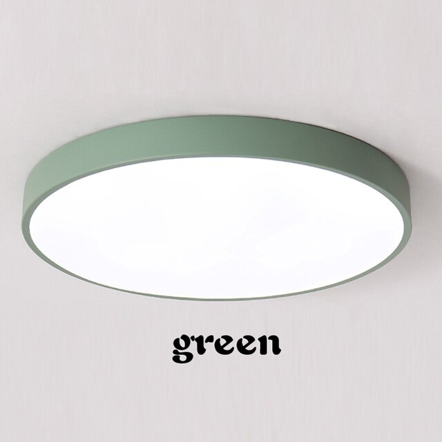LED Ceiling Nordic Style Colorful Ultra Thin