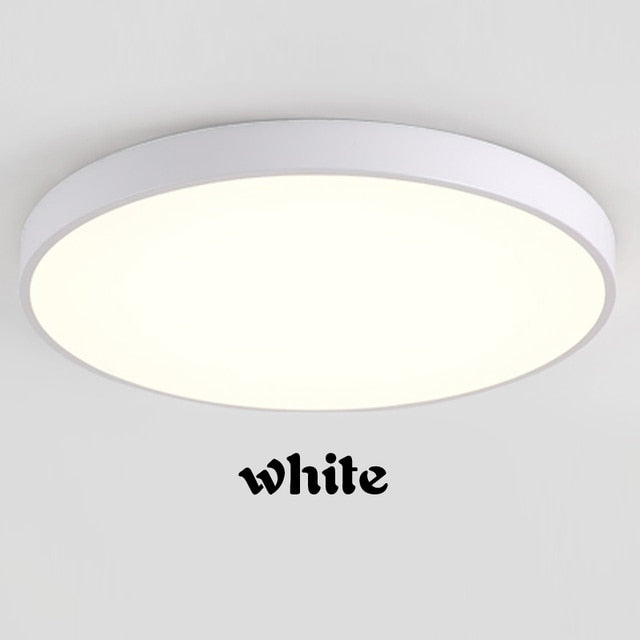 LED Ceiling Nordic Style Colorful Ultra Thin