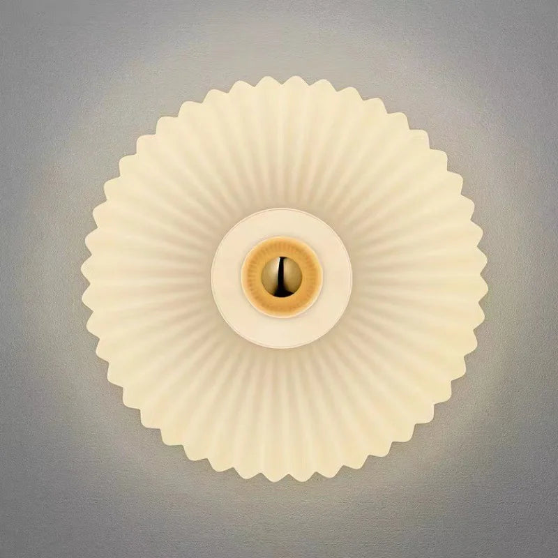 Modern Glass Ripple Wall Lamp