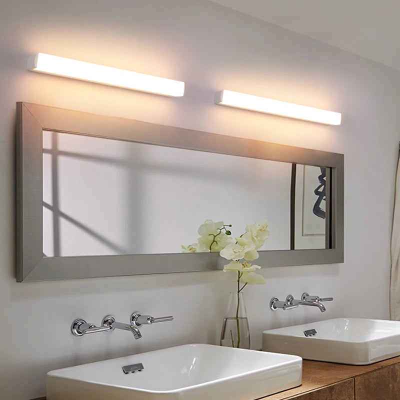 Acrylic Moisture Proof Anti-fog Bathroom Wall Sconces