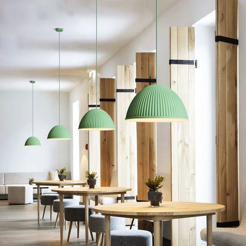 Nordic Macaron Resin Pendant Lights