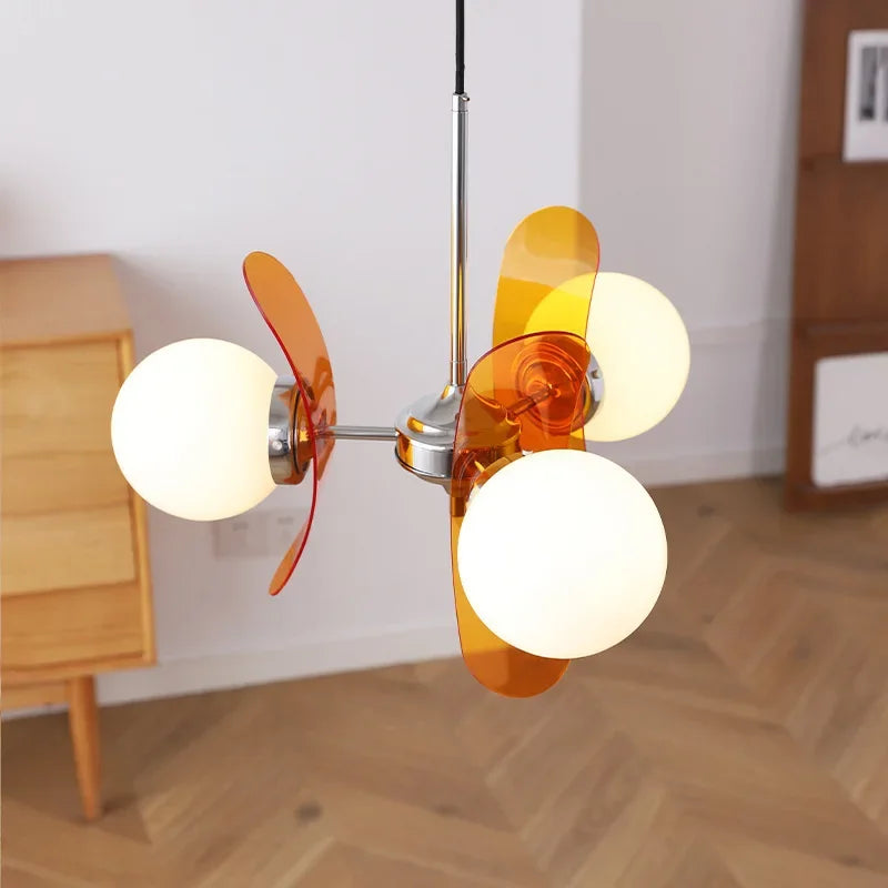 Ancient Acrylic Beans Pendant Lamp