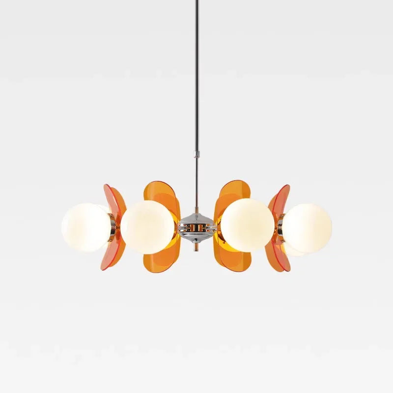 Ancient Acrylic Beans Pendant Lamp