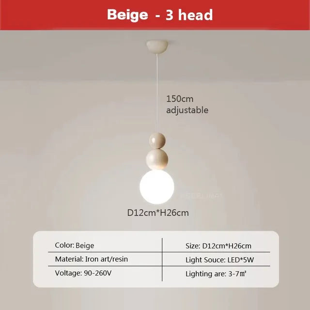 Macaroon LED Pendant Light