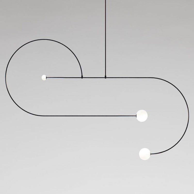 Nordic Geometric Luminaire Design Line