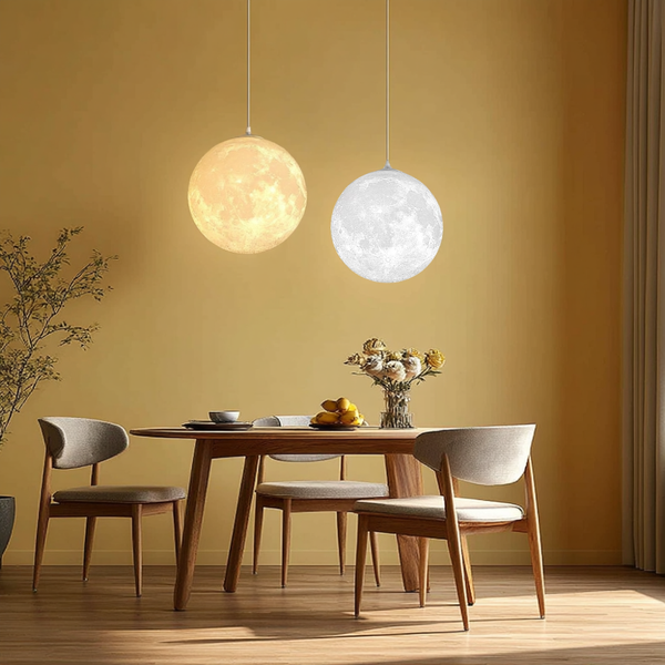Nordic 3D Printing Moon Lamp