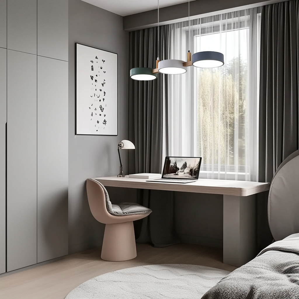 Nordic Modern Wood Fixture Pendant Lights