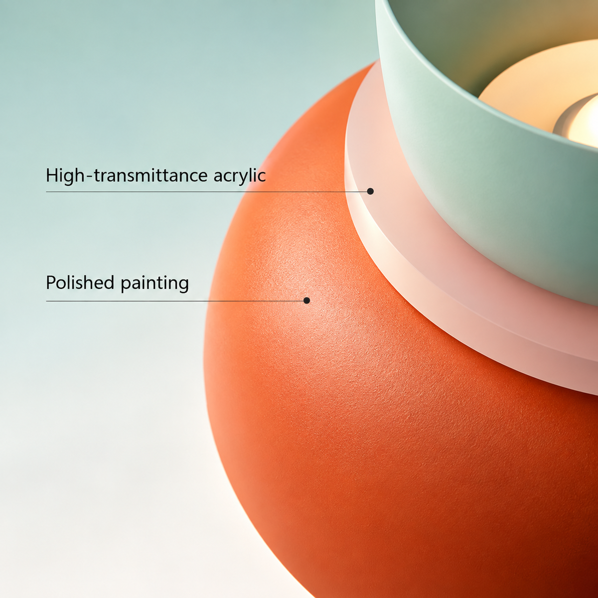 Colorful Macaron Pendant Hanging Light