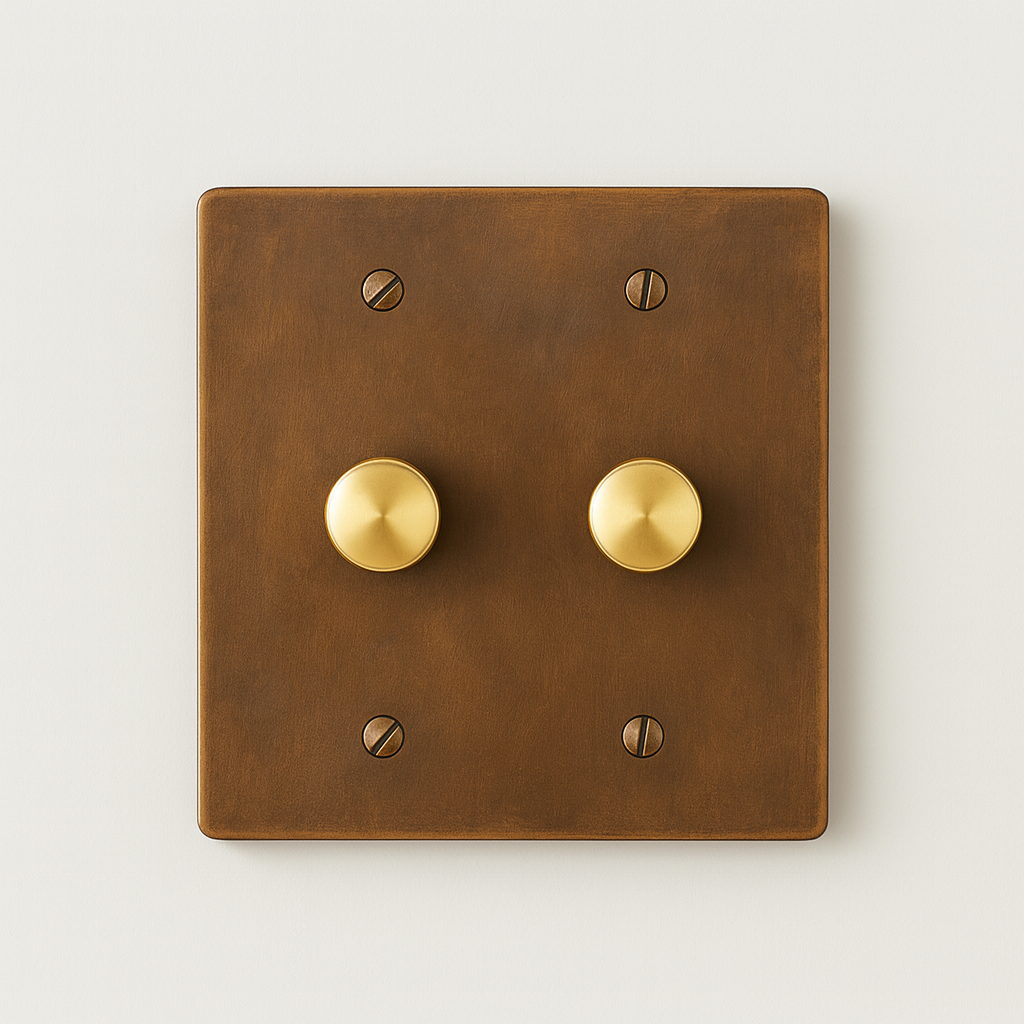 Solid Brass Dimmer Switch