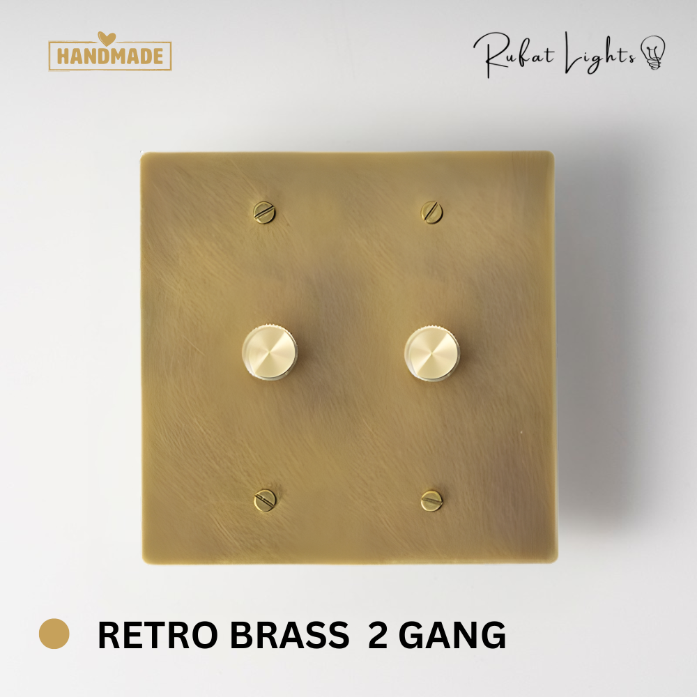 Solid Brass Dimmer Switch
