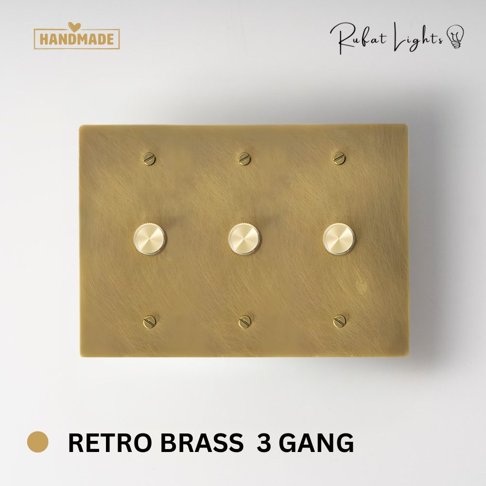 Solid Brass Dimmer Switch