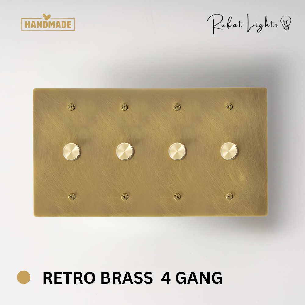 Solid Brass Dimmer Switch