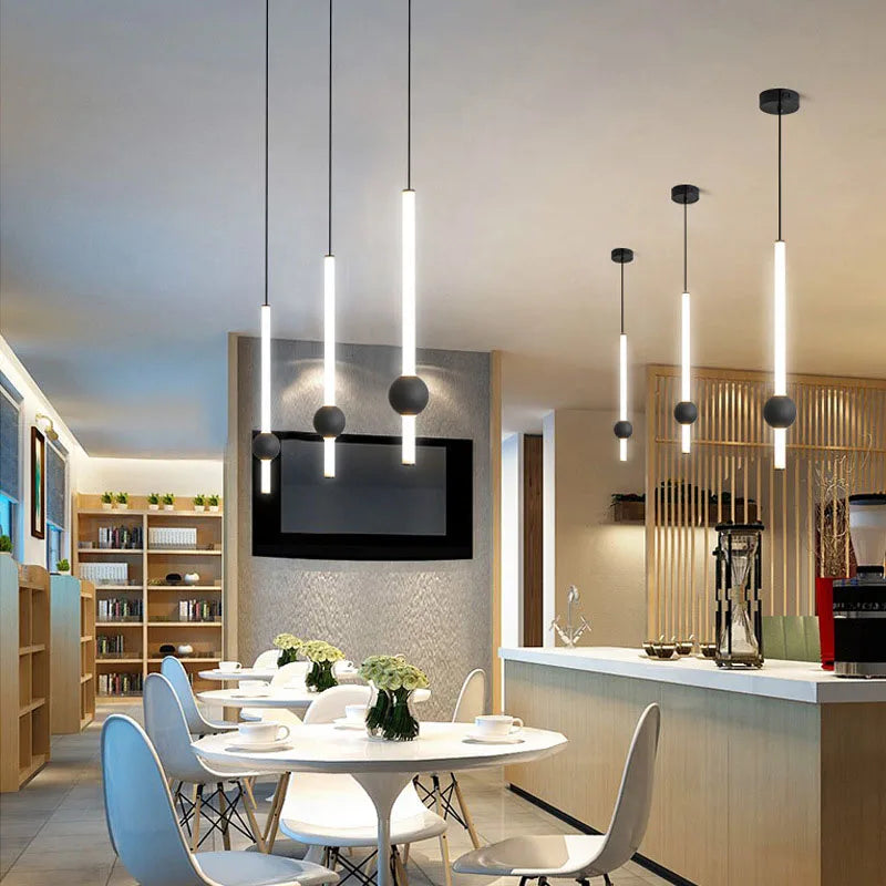 Modern Round Ball LED Pendant Light