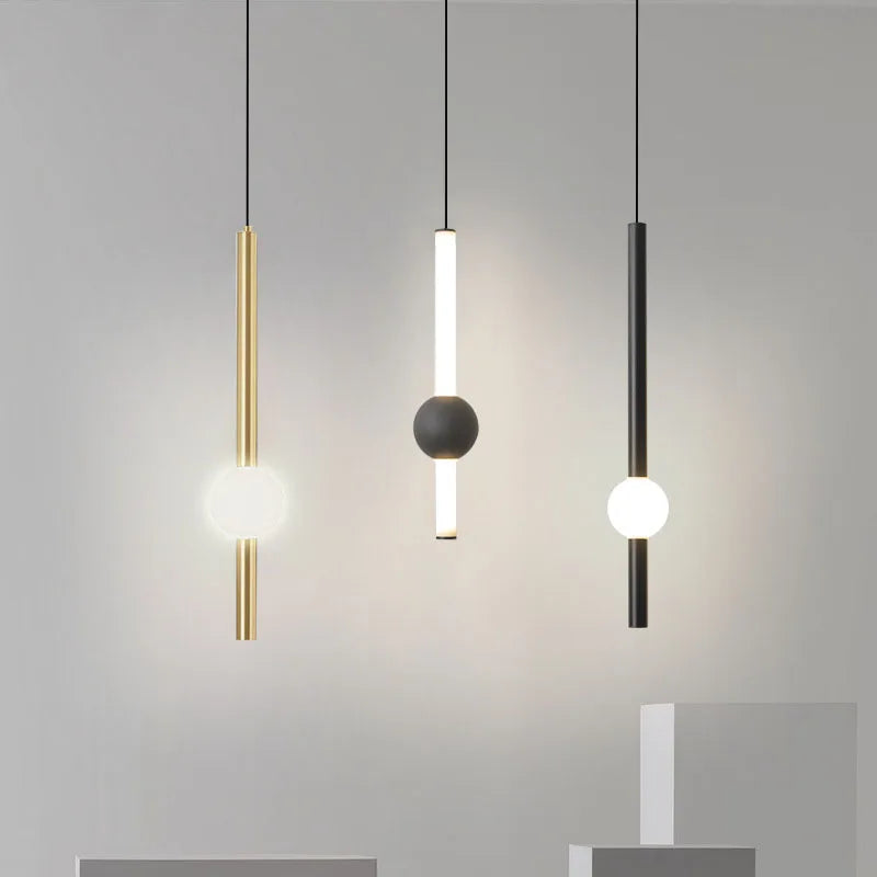 Modern Round Ball LED Pendant Light