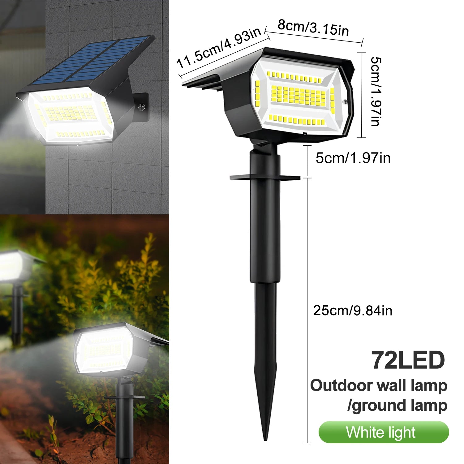 Solar Waterproof LED Landscape/ Light