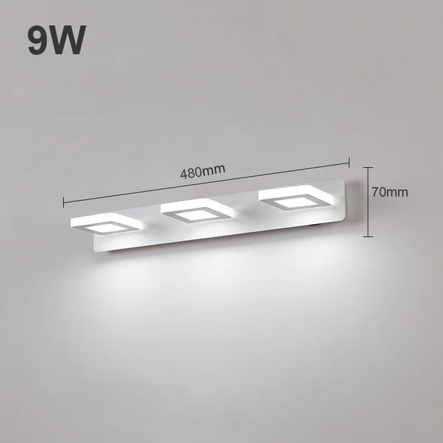 Modern Bathroom LED Mirror Wall Light