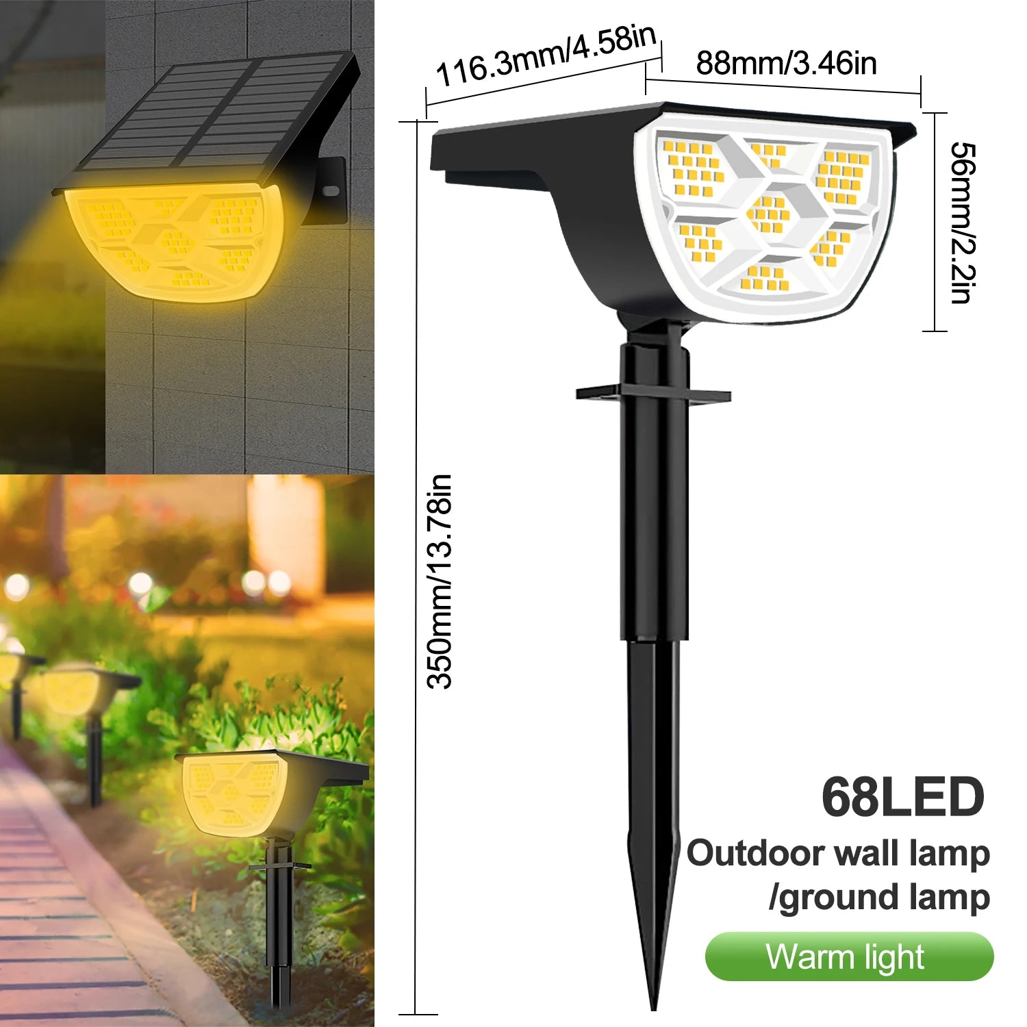 Solar Waterproof LED Landscape/ Light