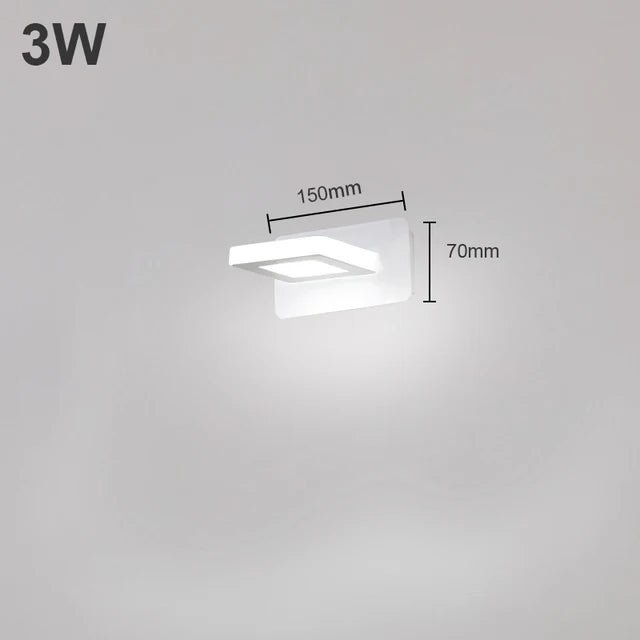 Modern Bathroom LED Mirror Wall Light