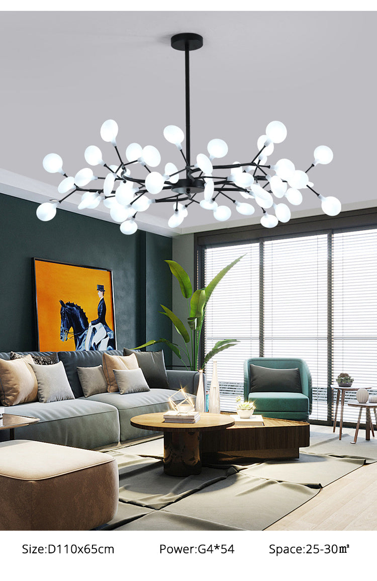 Nordic Gorgeous Firefly LED Chandelier Lamp