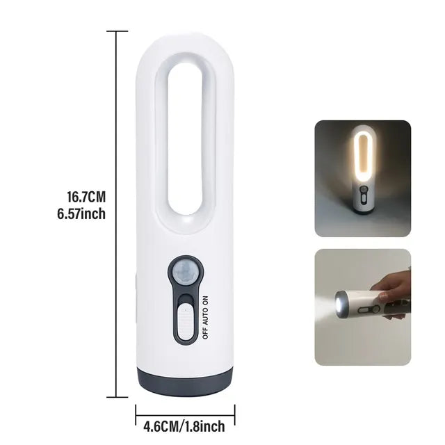 Versatile 2 in 1 LED Motion Sensor Table Light