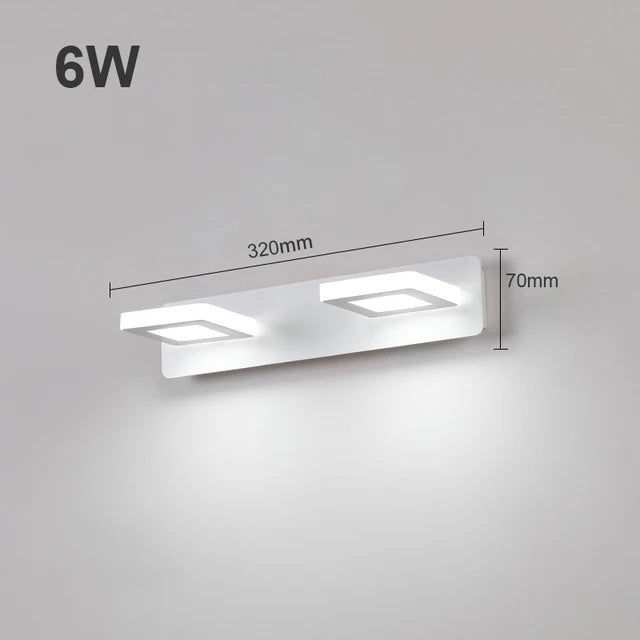 Modern Bathroom LED Mirror Wall Light