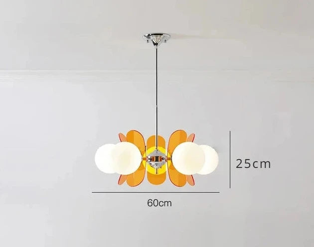 Ancient Acrylic Beans Pendant Lamp