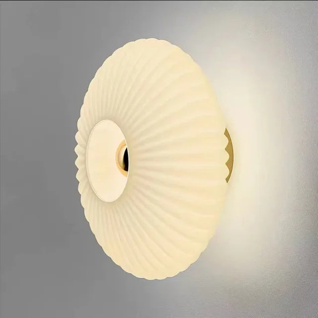 Modern Glass Ripple Wall Lamp