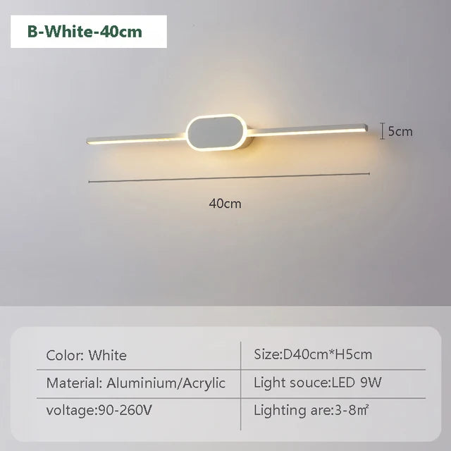 Modern LED Vanity Mirror Wall Light
