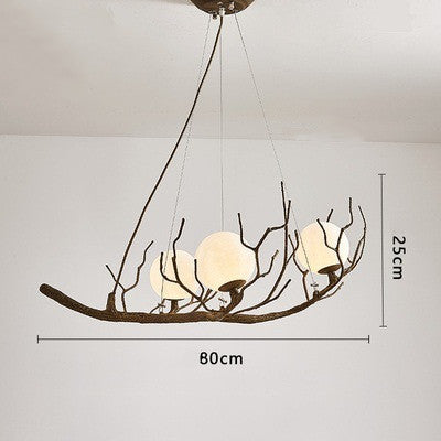 Nordic Tree Retro Moon Chandelier