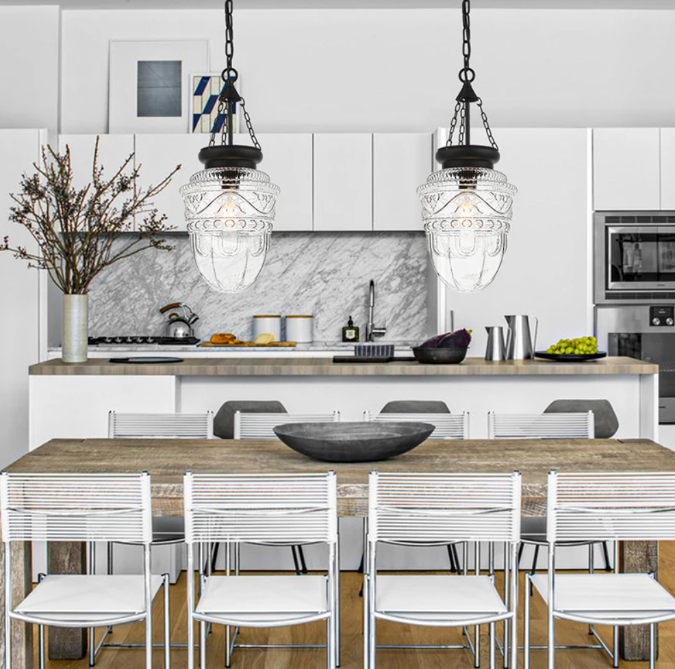 Vintage Glow Designer Glass Pendant Lights