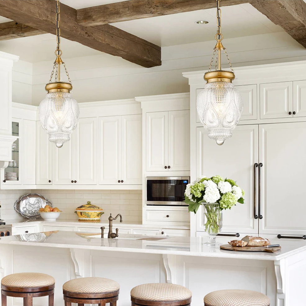 Vintage Glow Designer Glass Pendant Lights